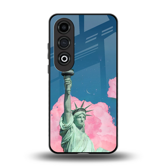 Dreamy Freedom back phone cover | glass case for oneplus nord ce 4