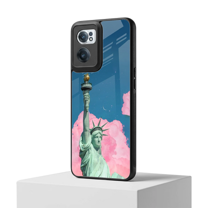 Dreamy Freedom oneplus nord ce 2 mobile cover | shockproof glass phone case