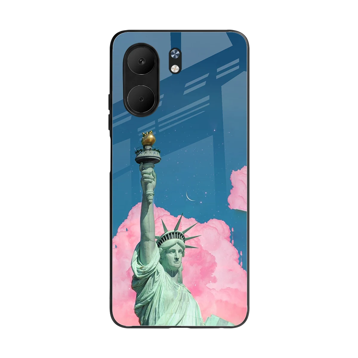 Dreamy Freedom back phone cover | glass case for oppo a5x 5g