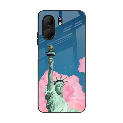 Dreamy Freedom back phone cover | glass case for oppo a5x 5g