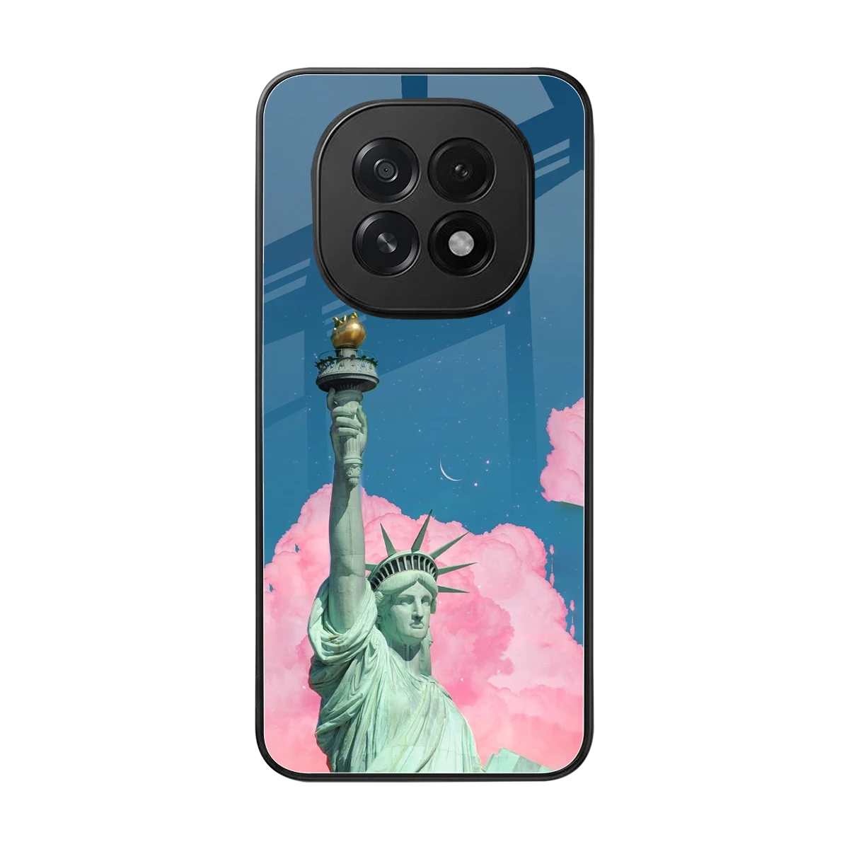 Dreamy Freedom back phone cover | glass case for oppo f29 5g