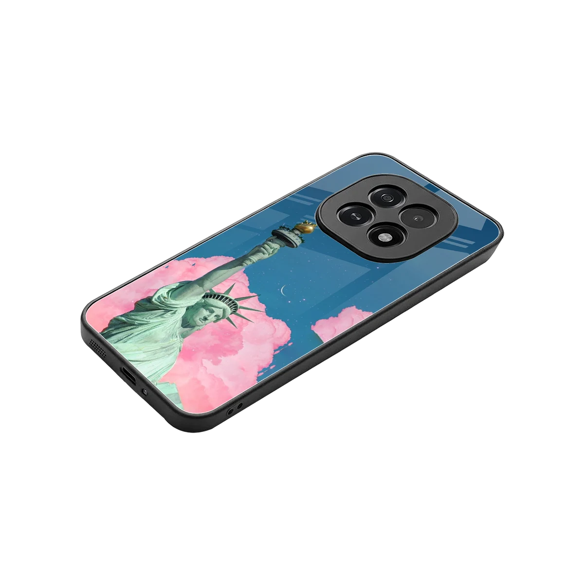 Dreamy Freedom stylish phone case for oppo f29 5g | glossy glass and slim fit