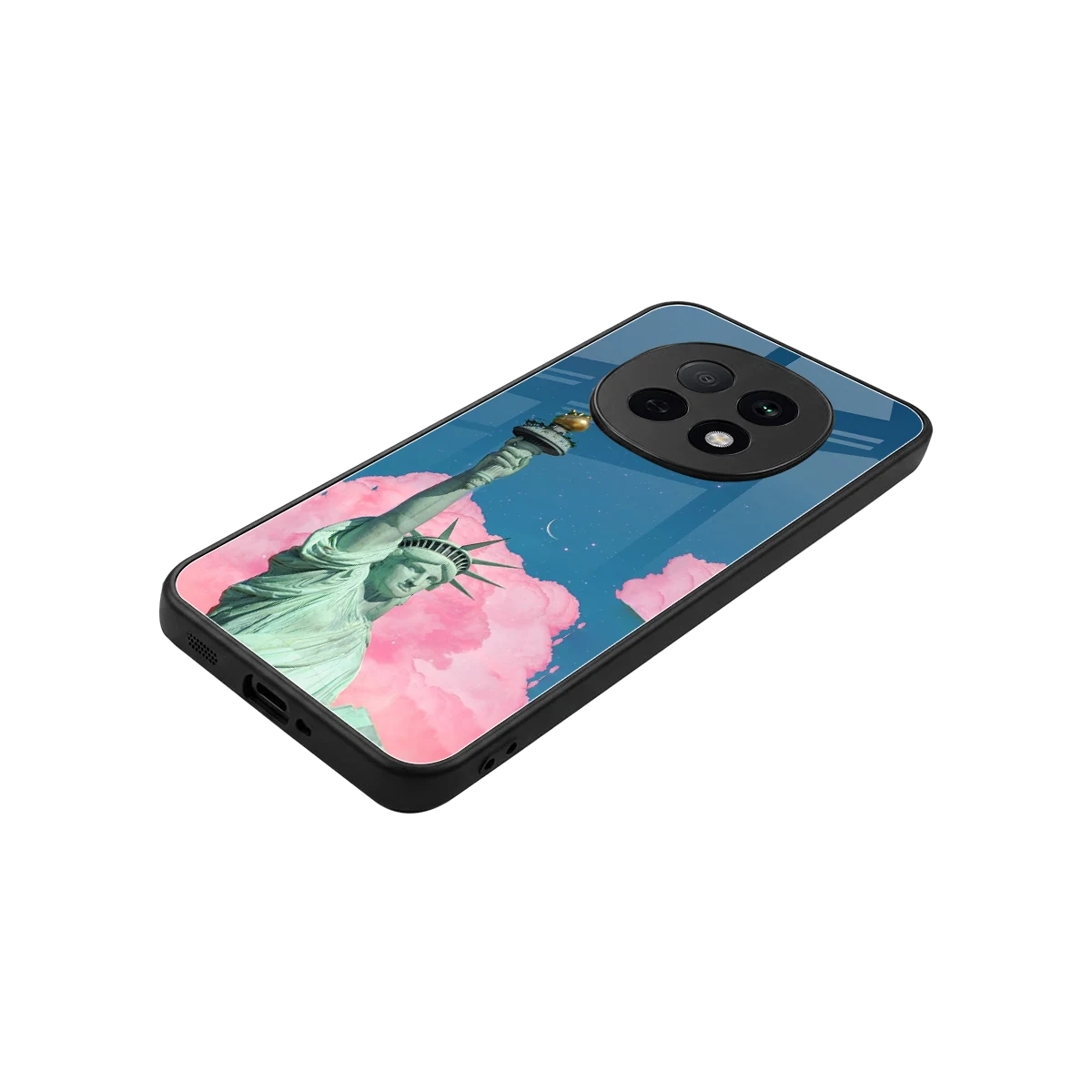 Dreamy Freedom stylish phone case for oppo f29 pro 5g | glossy glass and slim fit