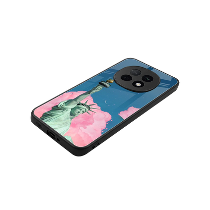 Dreamy Freedom stylish phone case for oppo f29 pro 5g | glossy glass and slim fit