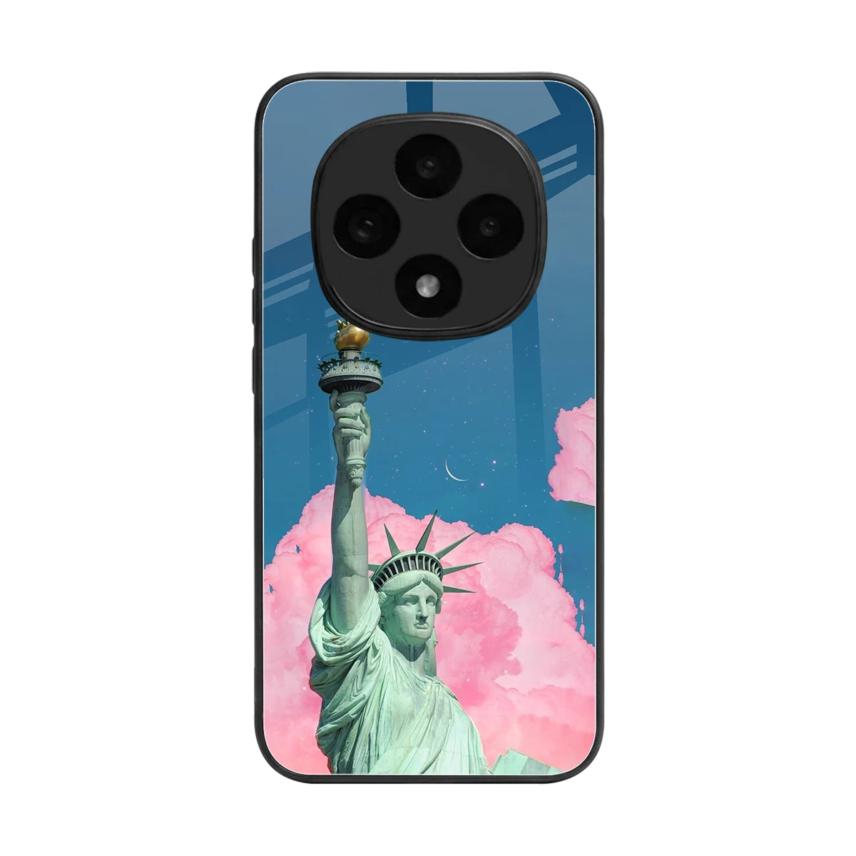Dreamy Freedom back phone cover | glass case for oppo f31 pro 5g