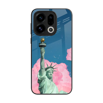 Dreamy Freedom back phone cover | glass case for oppo find x9