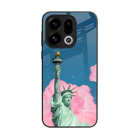 Dreamy Freedom back phone cover | glass case for oppo find x9