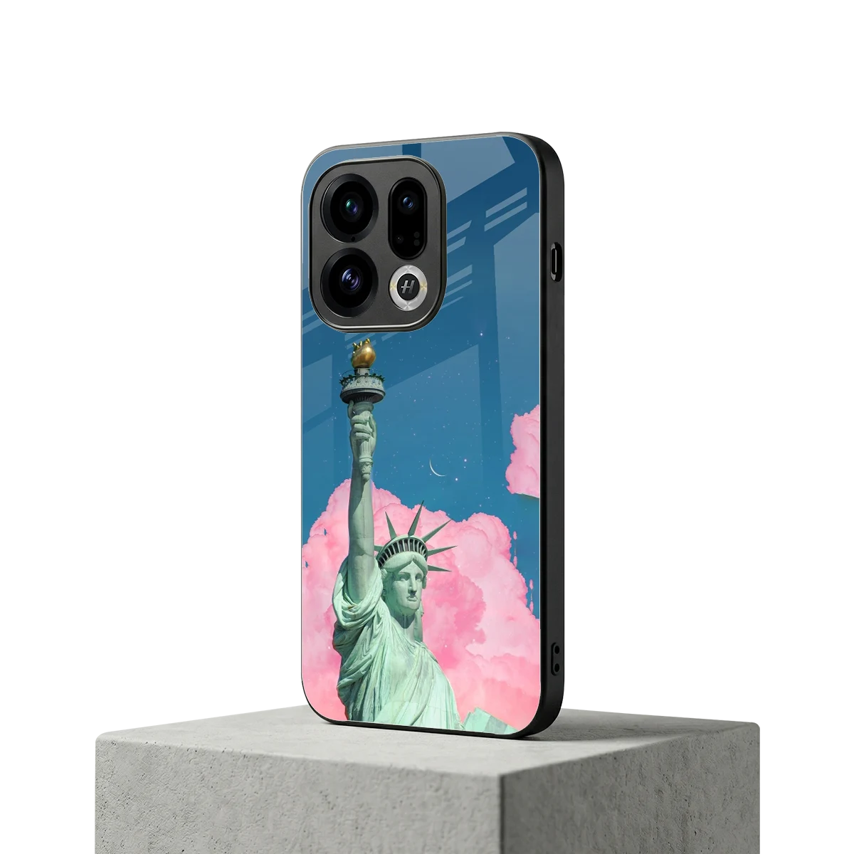 Dreamy Freedom oppo find x9 mobile cover | shockproof glass phone case