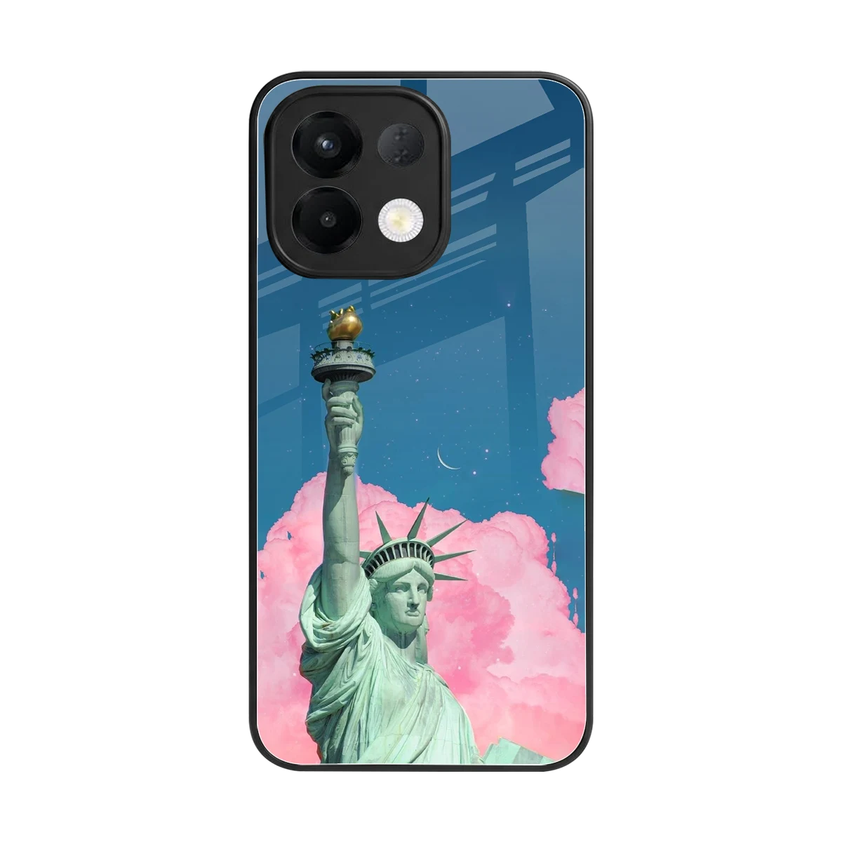 Dreamy Freedom back phone cover | glass case for oppo k13 5g