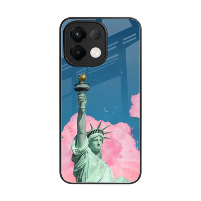 Dreamy Freedom back phone cover | glass case for oppo k13 5g