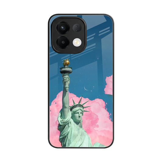 Dreamy Freedom back phone cover | glass case for oppo k13 5g
