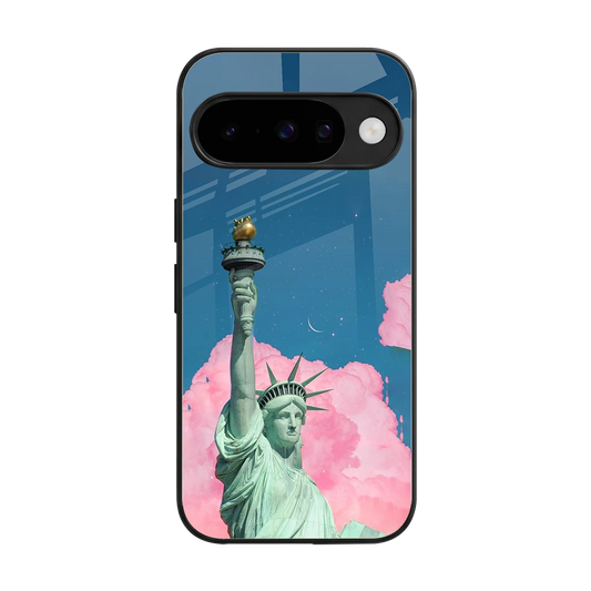 Dreamy Freedom back phone cover | glass case for google pixel 10