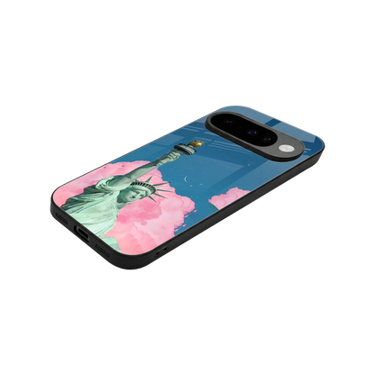 Dreamy Freedom stylish phone case for google pixel 10 | glossy glass and slim fit