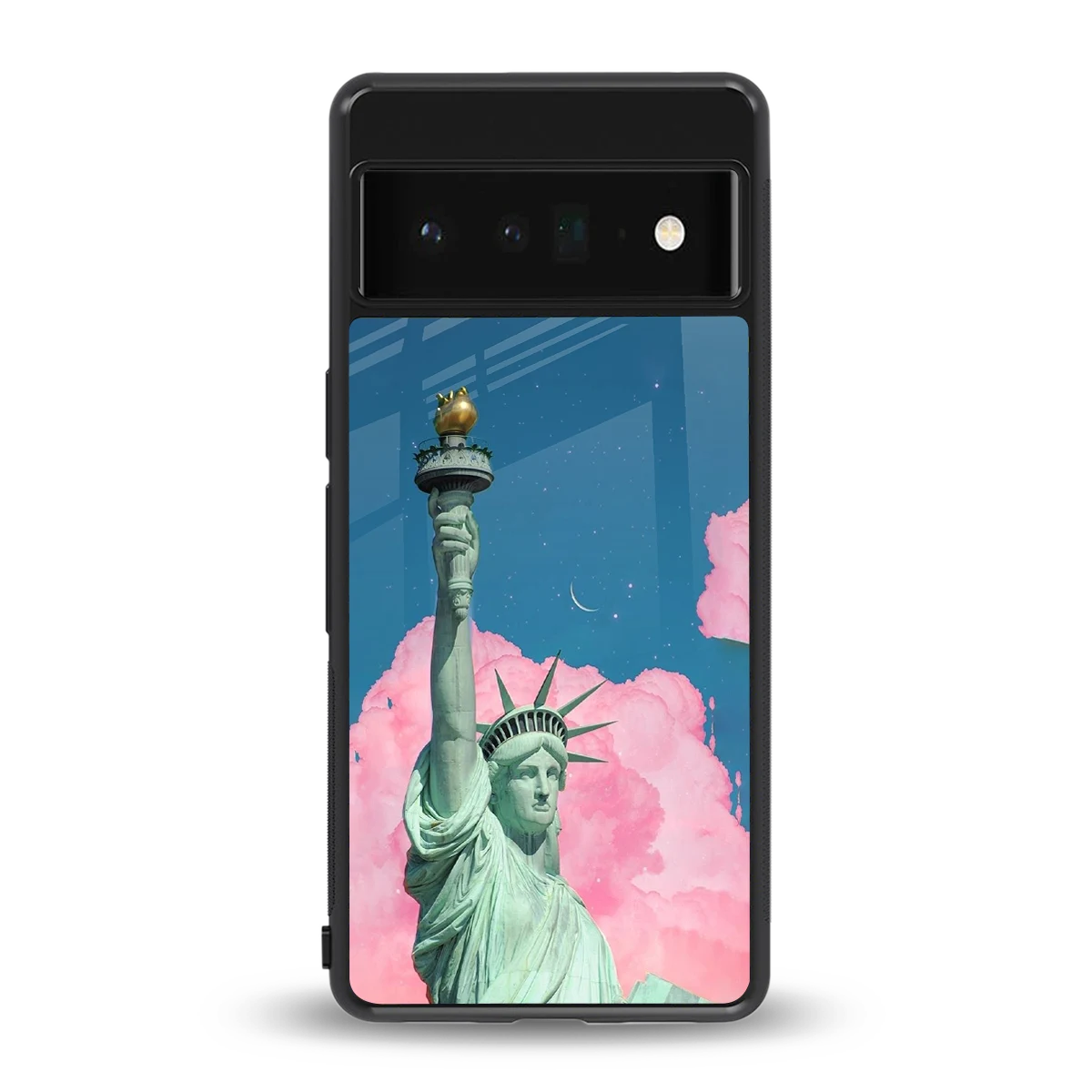 Dreamy Freedom back phone cover | glass case for google pixel 6 pro