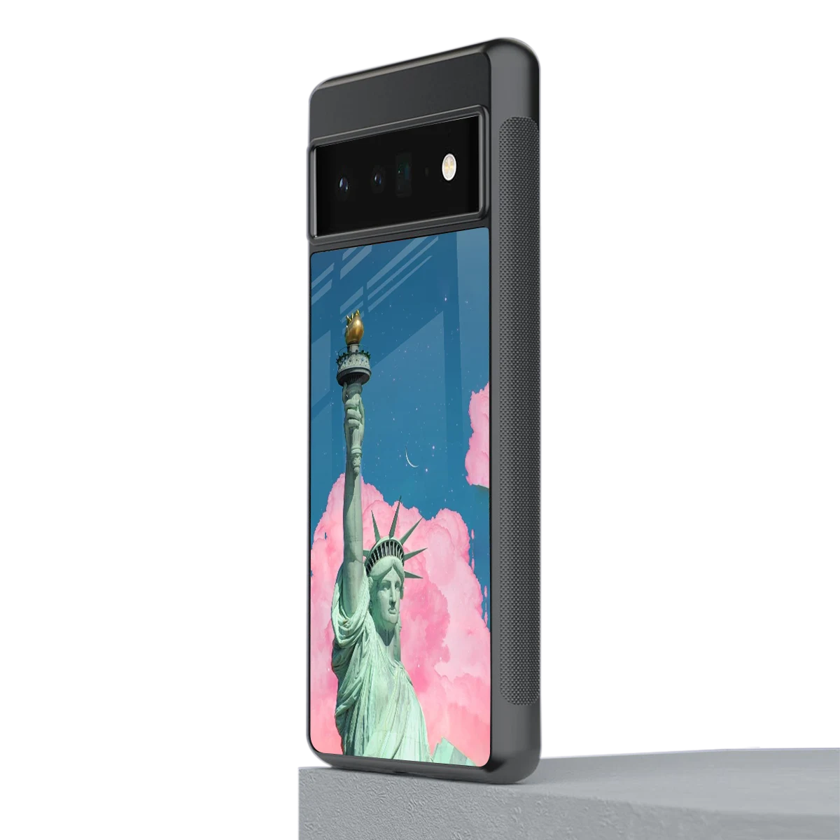 Dreamy Freedom stylish phone case for google pixel 6 pro | glossy glass and slim fit