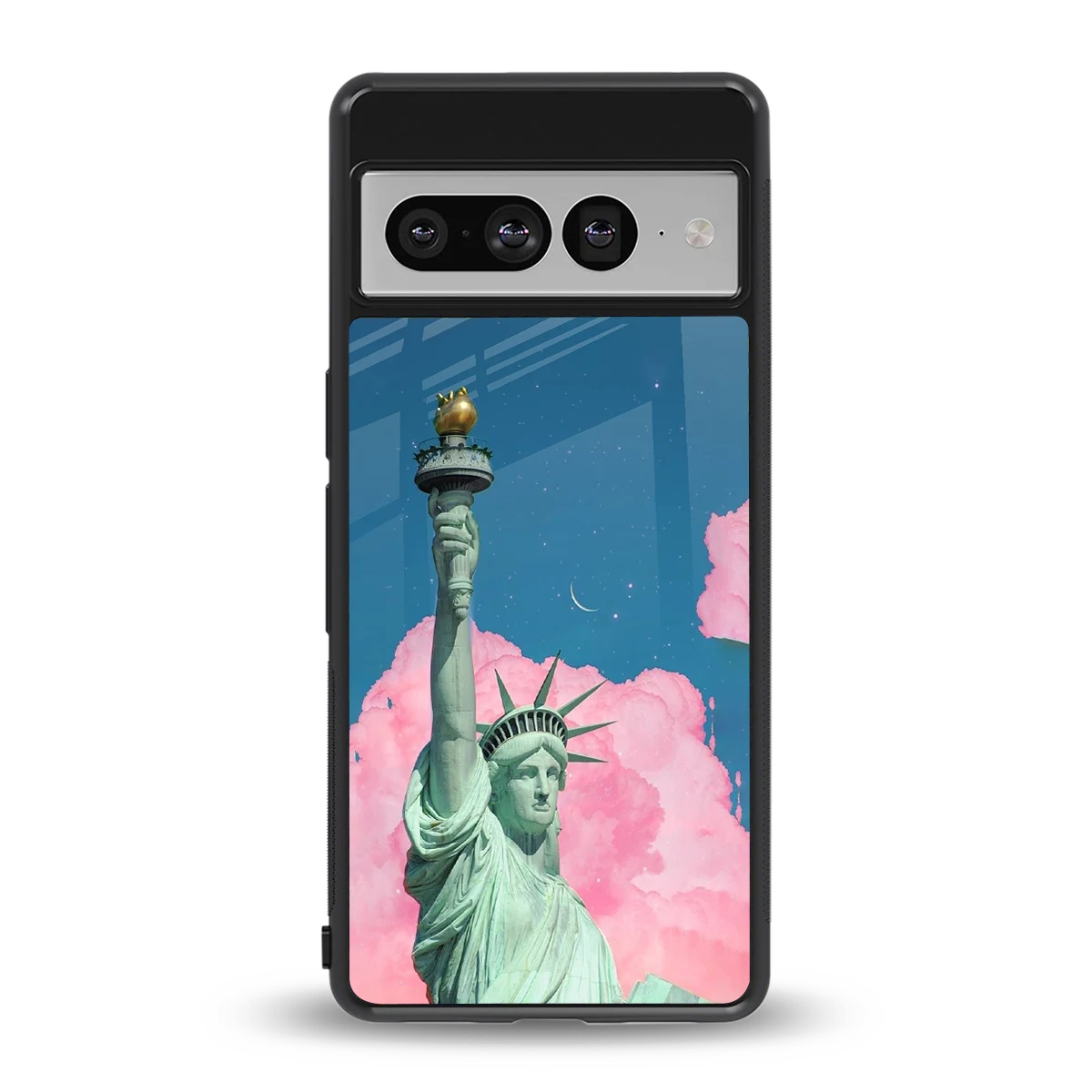 Dreamy Freedom back phone cover | glass case for google pixel 7 pro
