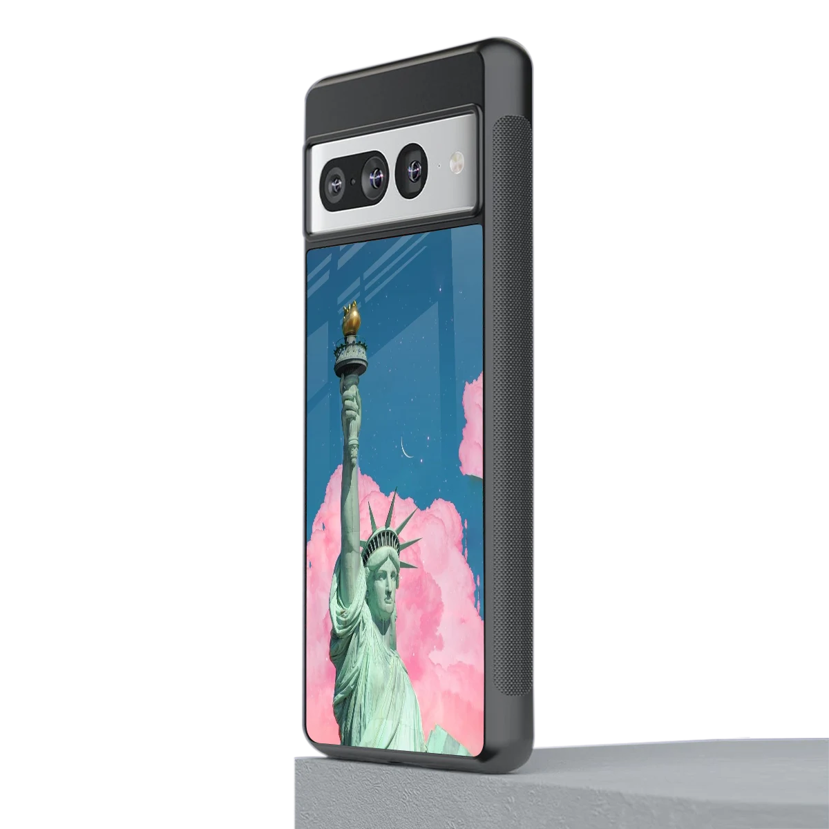 Dreamy Freedom stylish phone case for google pixel 7 pro | glossy glass and slim fit