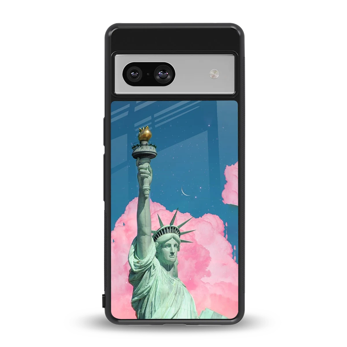 Dreamy Freedom back phone cover | glass case for google pixel 7a
