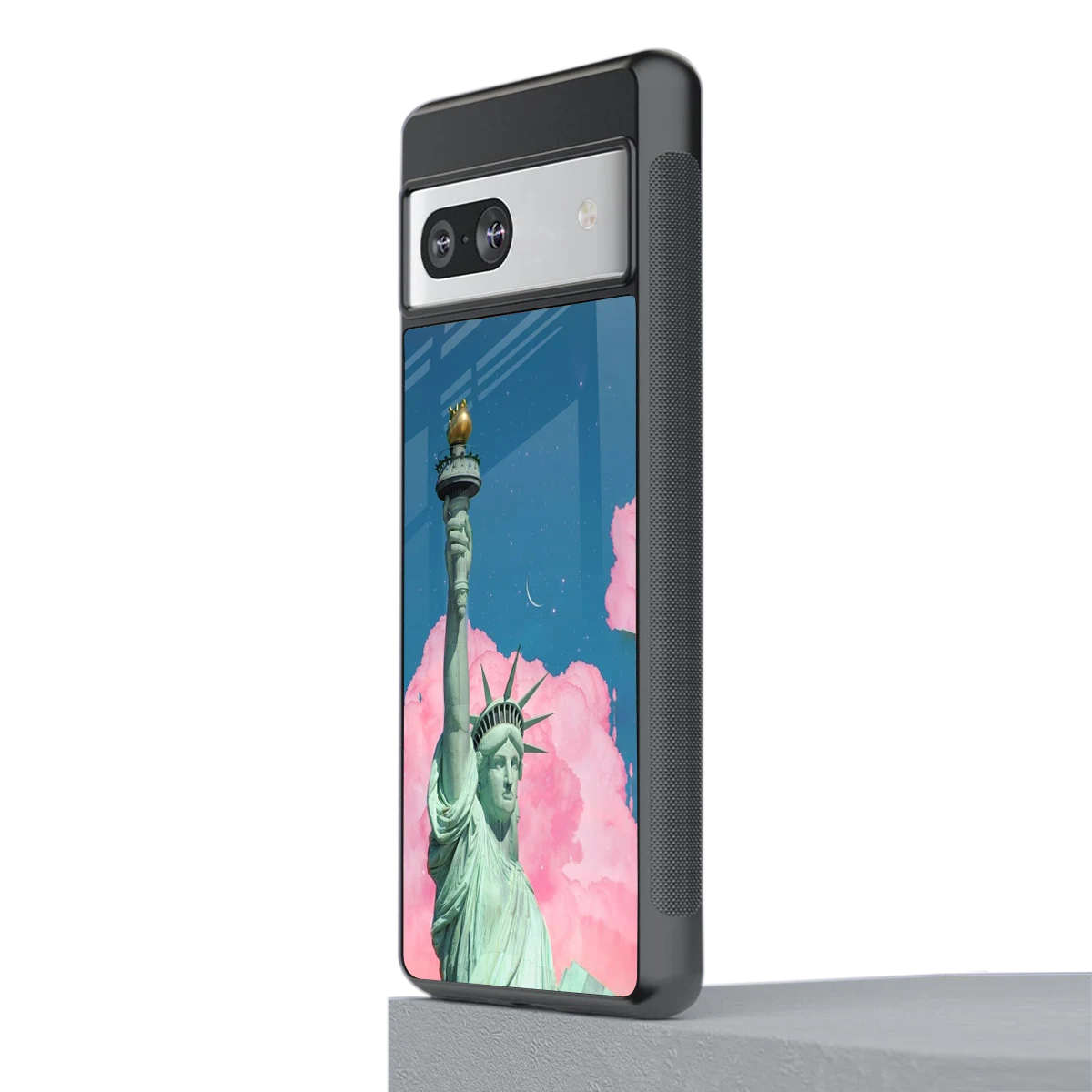 Dreamy Freedom stylish phone case for google pixel 7 | glossy glass and slim fit