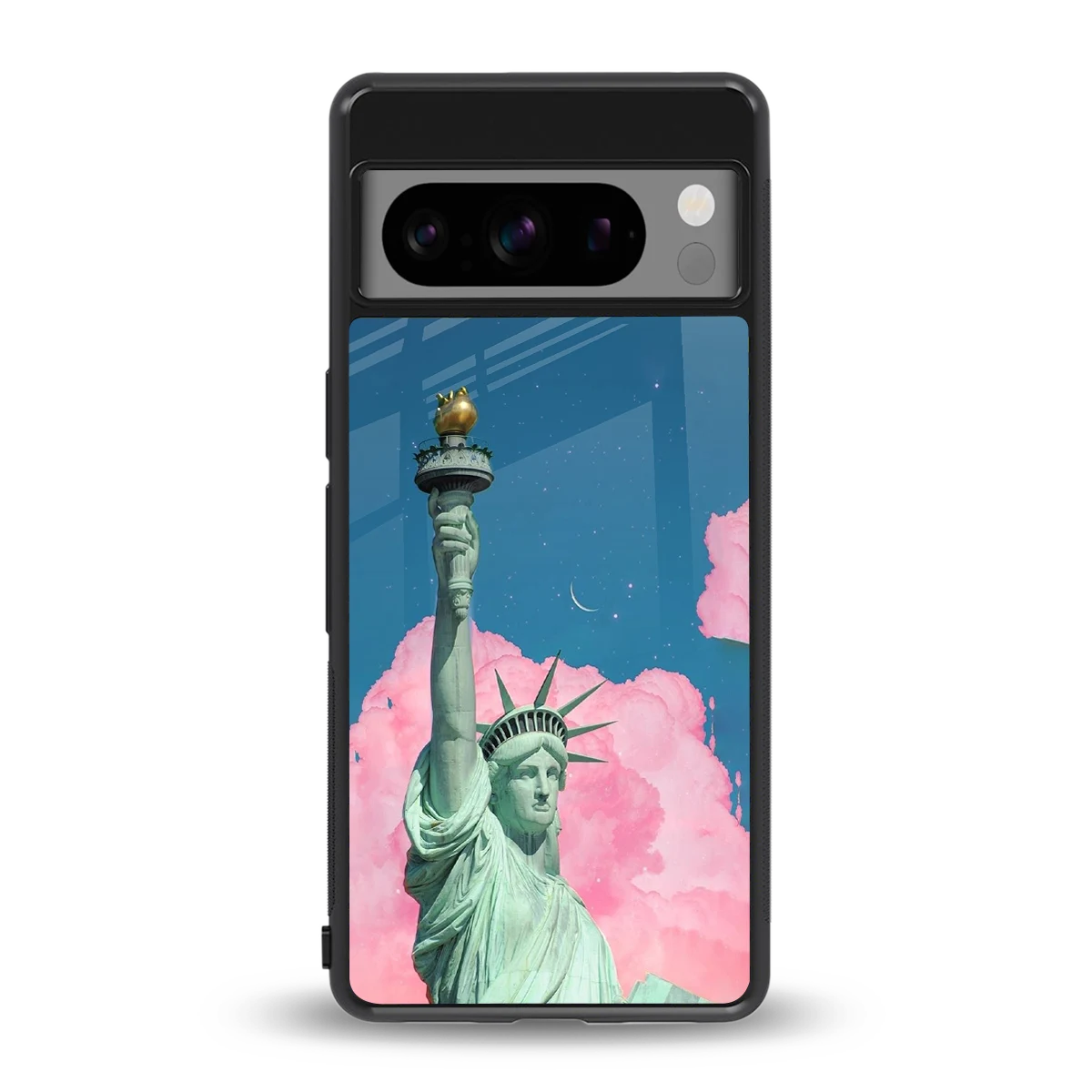 Dreamy Freedom back phone cover | glass case for google pixel 8 pro