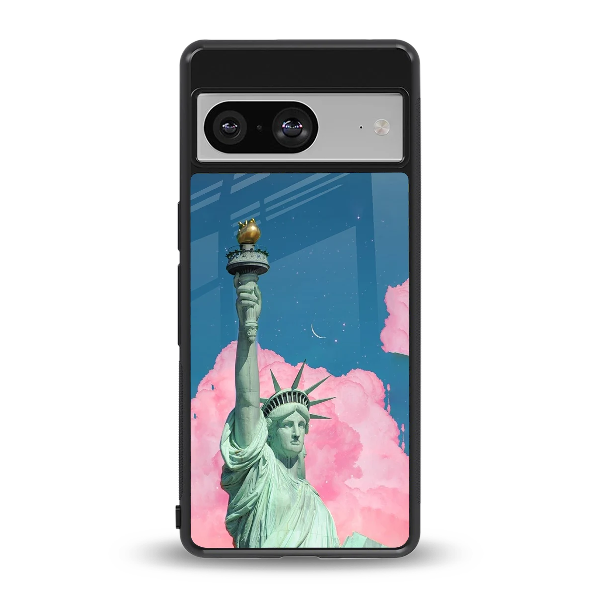 Dreamy Freedom back phone cover | glass case for google pixel 8
