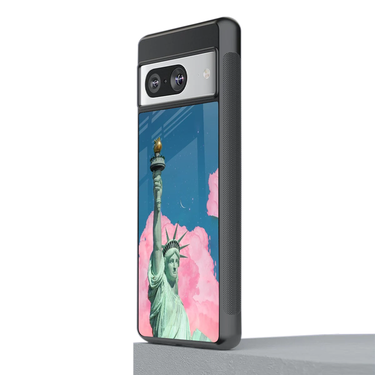Dreamy Freedom stylish phone case for google pixel 8 | glossy glass and slim fit