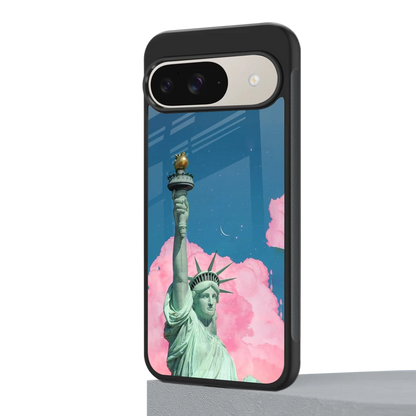 Dreamy Freedom google pixel 9 mobile cover | shockproof glass phone case