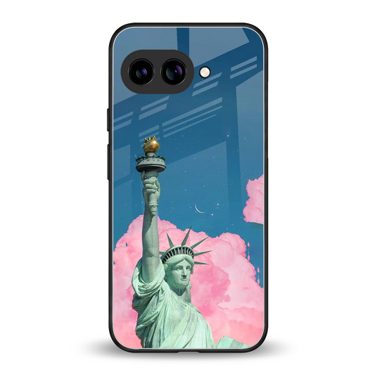 Dreamy Freedom back phone cover | glass case for google pixel 9a