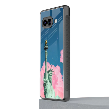 Dreamy Freedom google pixel 9a mobile cover | shockproof glass phone case