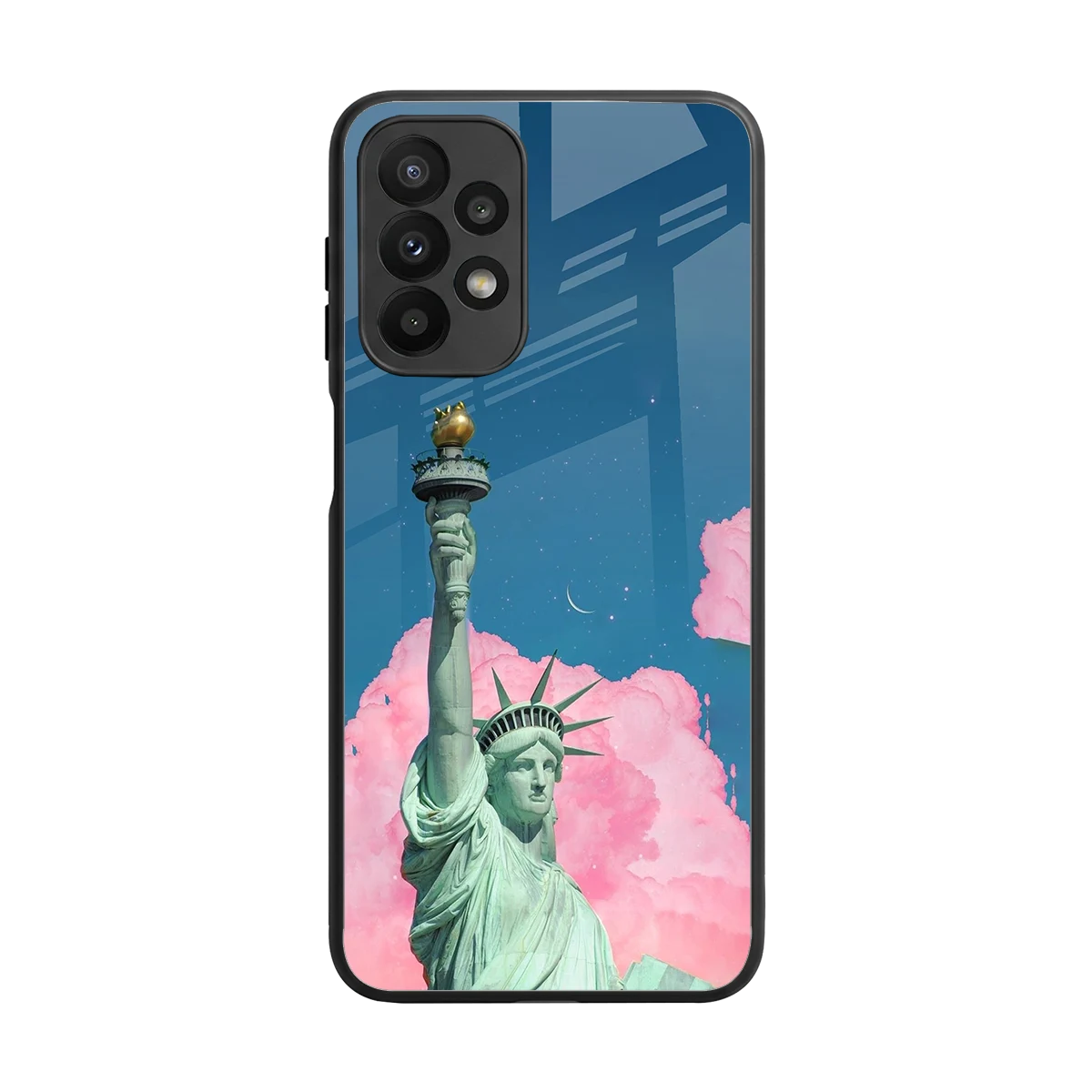 Dreamy Freedom back phone cover | glass case for samsung galaxy a23