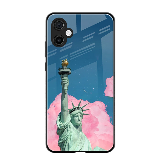 Dreamy Freedom back phone cover | glass case for samsung galaxy a06 5g