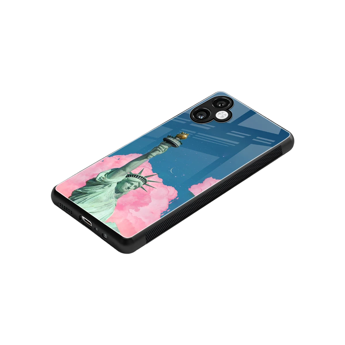 Dreamy Freedom stylish phone case for samsung galaxy a06 5g | glossy glass and slim fit