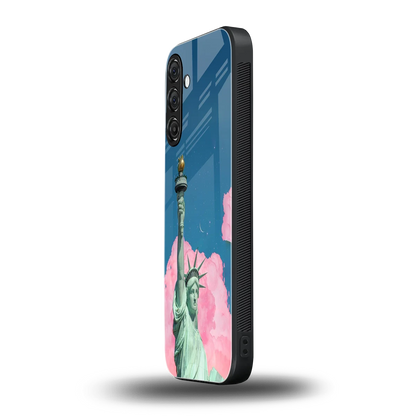 Dreamy Freedom samsung galaxy a14 5g mobile cover | shockproof glass phone case