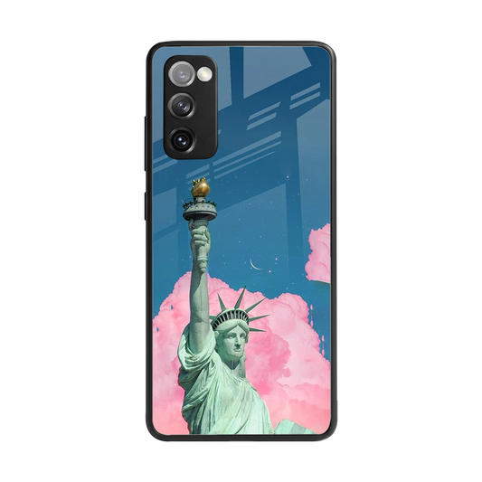Dreamy Freedom back phone cover | glass case for samsung galaxy s20 fe