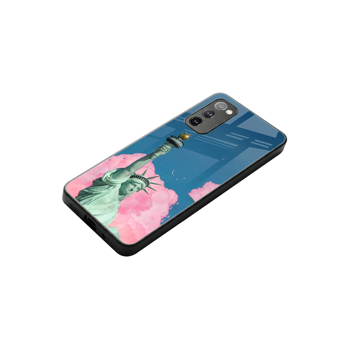 Dreamy Freedom stylish phone case for samsung galaxy s20 fe | glossy glass and slim fit