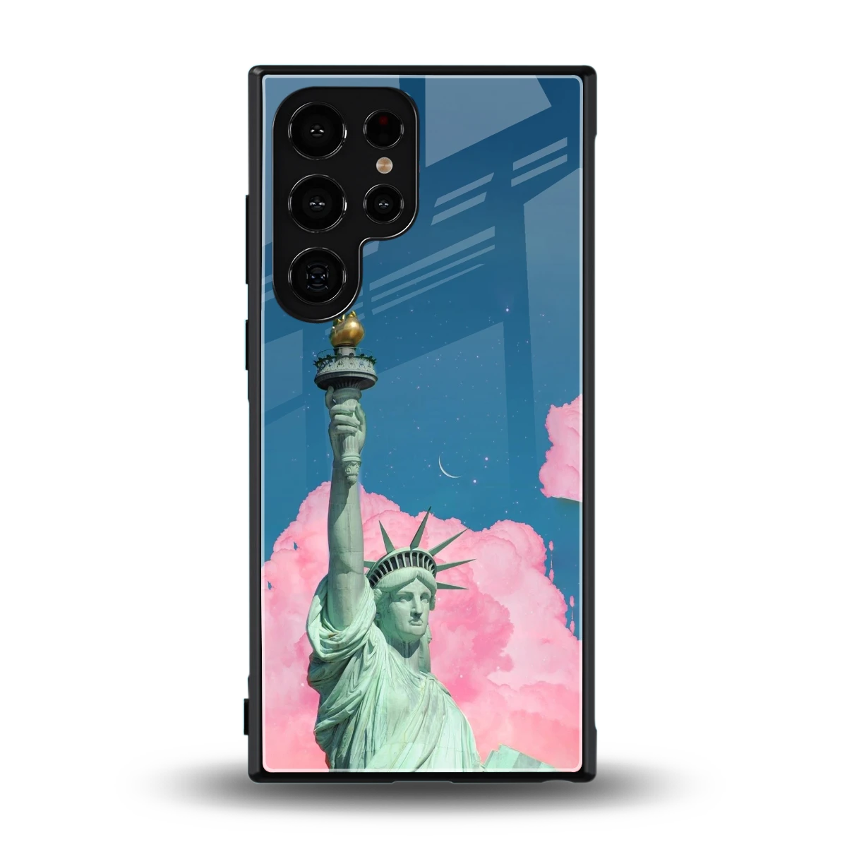 Dreamy Freedom back phone cover | glass case for samsung galaxy s24 ultra