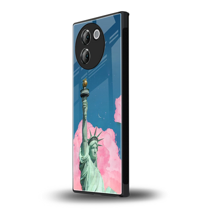 Dreamy Freedom vivo v30e mobile cover | shockproof glass phone case