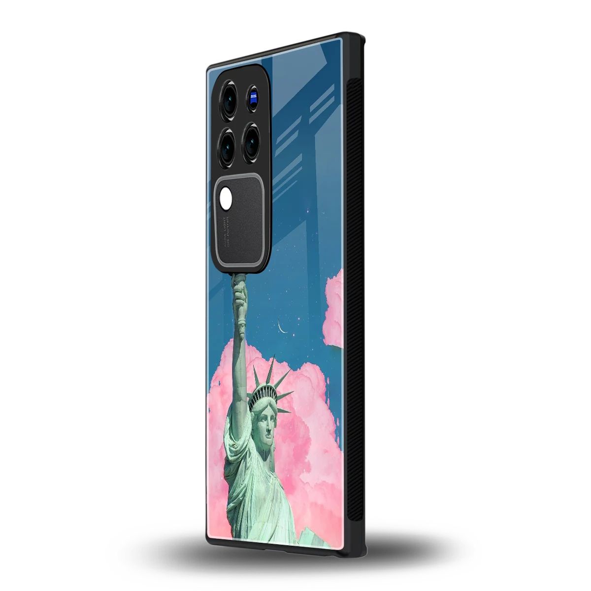 Dreamy Freedomvivo v30 pro mobile cover | shockproof glass phone case