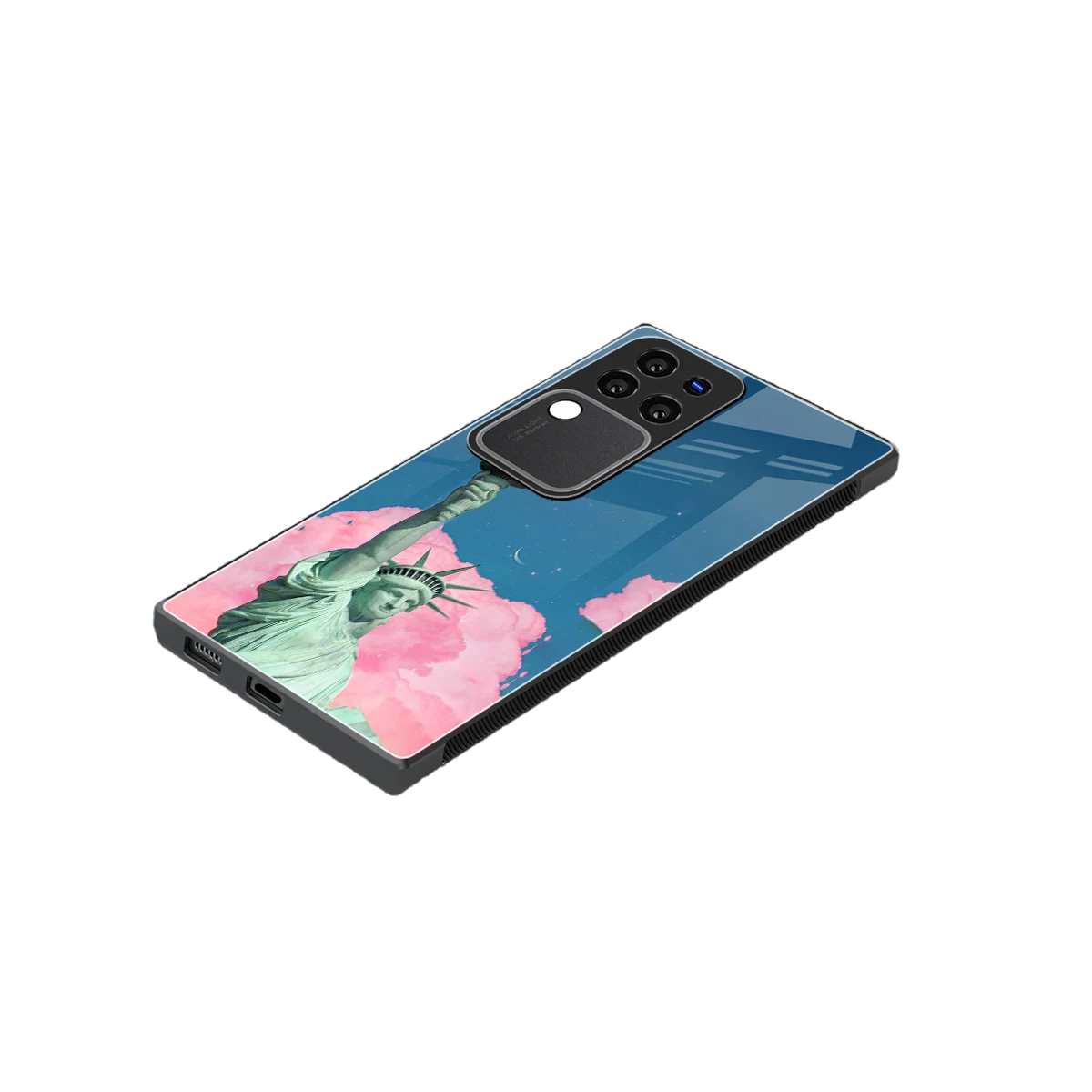 Dreamy Freedom stylish phone case forvivo v30 pro | glossy glass and slim fit