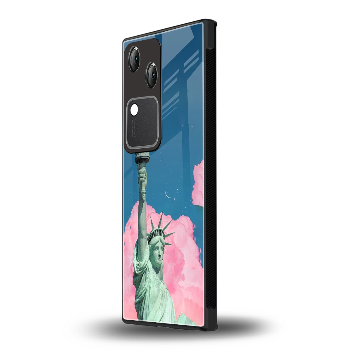 Dreamy Freedom vivo v30 mobile cover | shockproof glass phone case