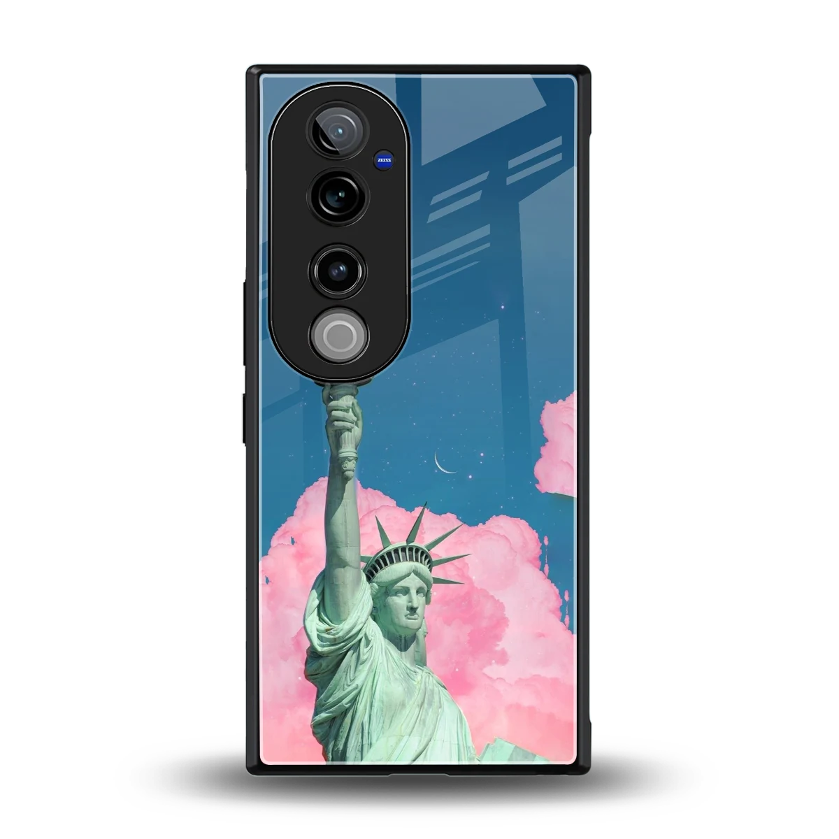 Dreamy Freedom back phone cover | glass case for vivo v40 pro