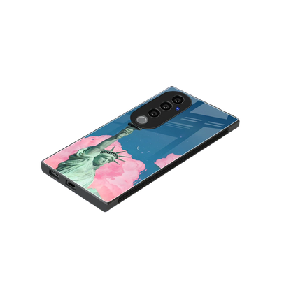 Dreamy Freedom stylish phone case for vivo v40 pro | glossy glass and slim fit