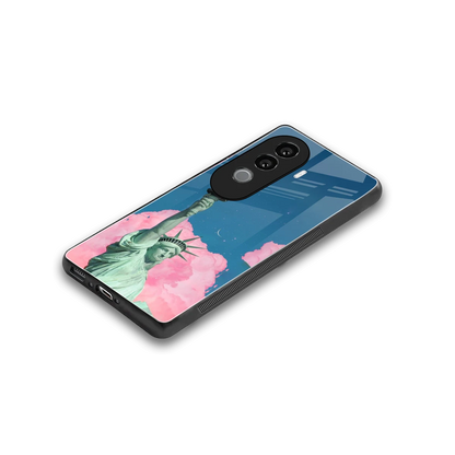 Dreamy Freedom stylish phone case for vivo v40e | glossy glass and slim fit