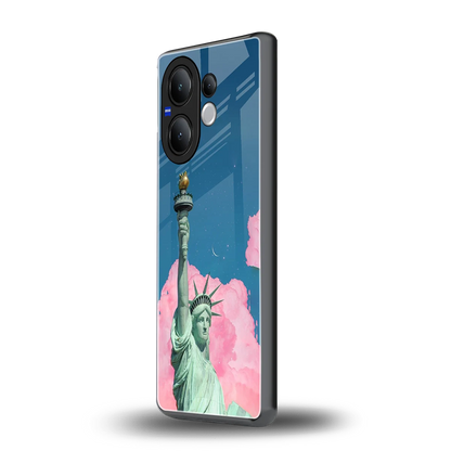 Dreamy Freedom vivo v60 mobile cover | shockproof glass phone case
