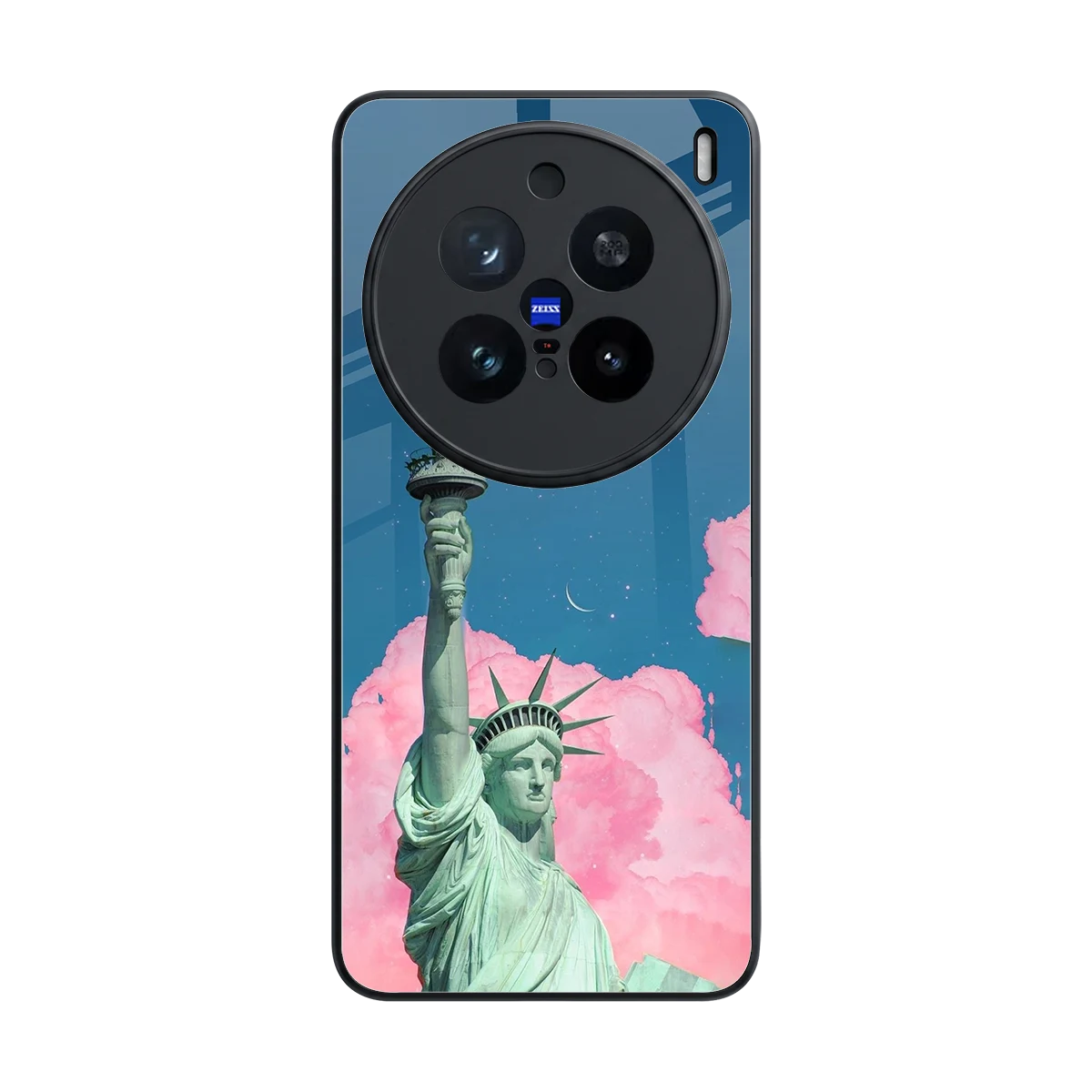 Dreamy Freedom back phone cover | glass case for vivo x200 pro