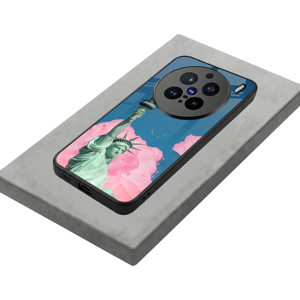 Dreamy Freedom stylish phone case for vivo x200 pro | glossy glass and slim fit