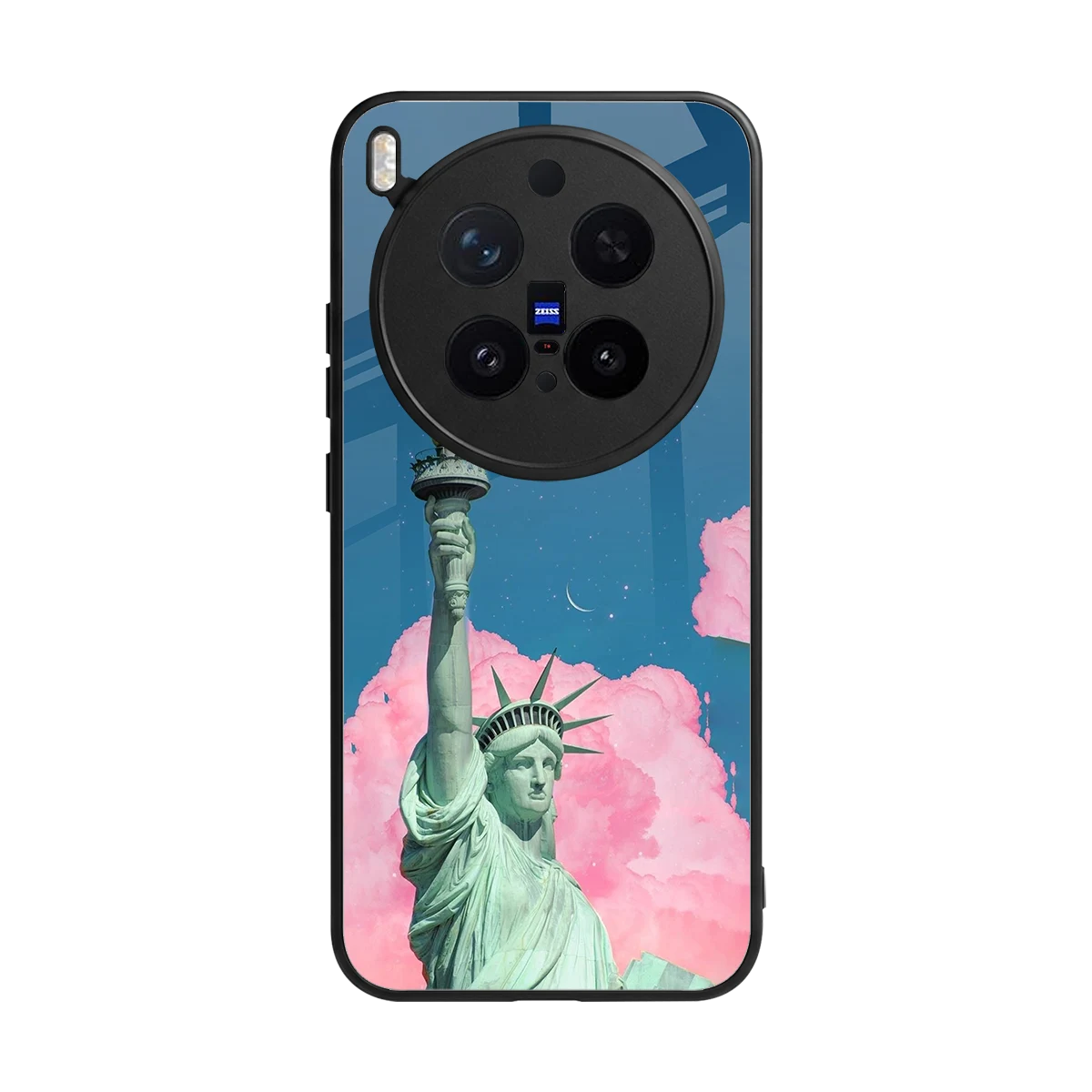 Dreamy Freedom back phone cover | glass case for vivo x300 pro