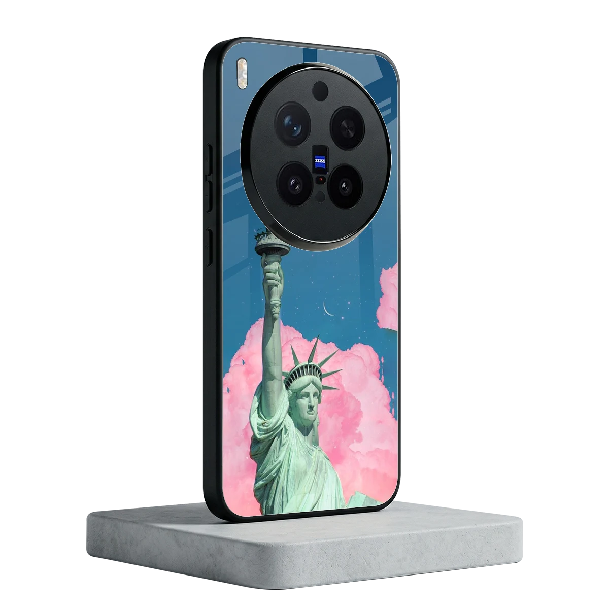 Dreamy Freedom vivo x300 pro mobile cover | shockproof glass phone case
