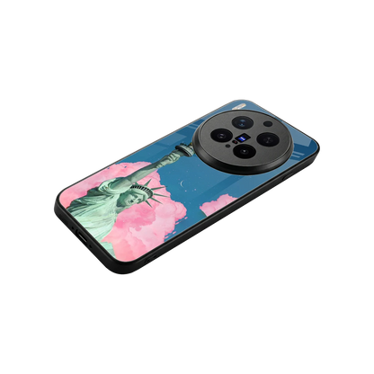Dreamy Freedom stylish phone case for vivo x300 pro | glossy glass and slim fit