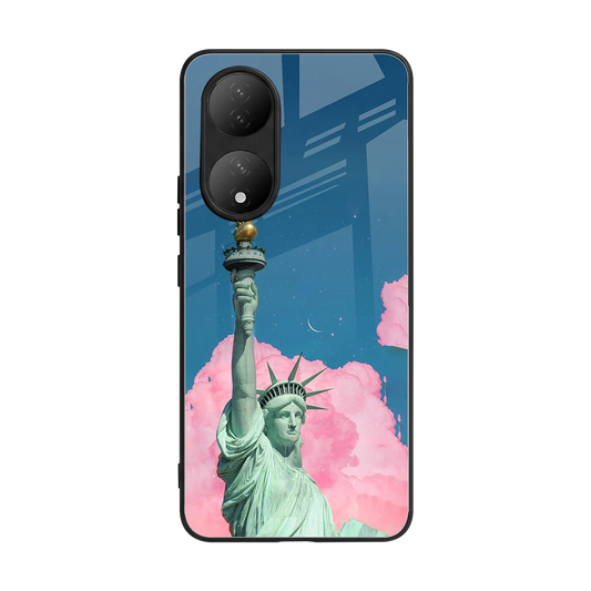 Dreamy Freedom back phone cover | glass case for Vivo-y100